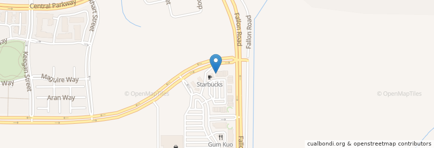 Mapa de ubicacion de Sourdough & Co en Amerika Birleşik Devletleri, Kaliforniya, Alameda İlçesi, Dublin.