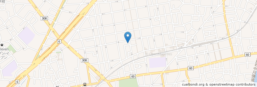Mapa de ubicacion de 能登屋 en 日本, 东京都/東京都, 葛飾区.