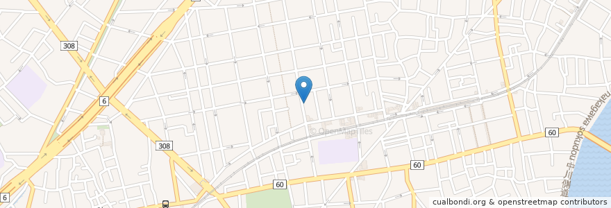 Mapa de ubicacion de あみちえ en Japonya, 東京都, 葛飾区.