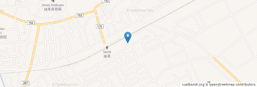 Mapa de ubicacion de ココファン妹尾 en 日本, 岡山県, 岡山市, 南区.