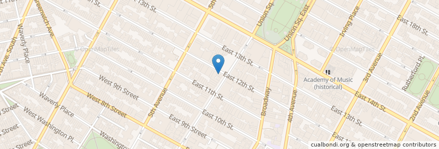 Mapa de ubicacion de Num Pang en Verenigde Staten, New York, New York, New York County, Manhattan.