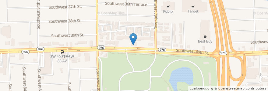 Mapa de ubicacion de Ocean Bank en Stati Uniti D'America, Florida, Contea Di Miami-Dade.