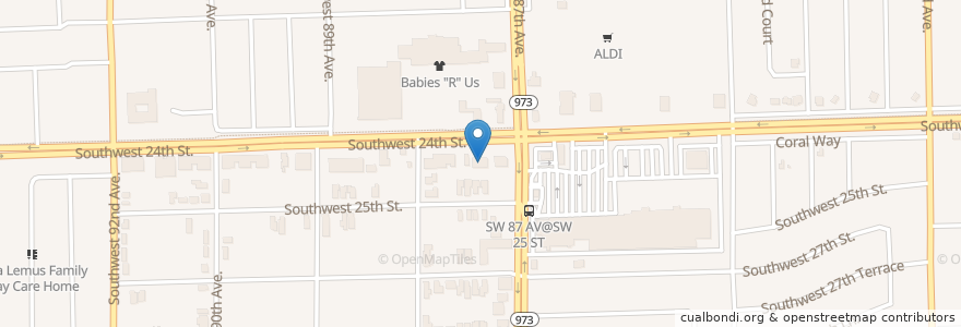 Mapa de ubicacion de La Colonia Medical Center - Westchester en Amerika Birleşik Devletleri, Florida, Miami-Dade County.