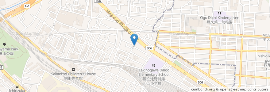 Mapa de ubicacion de Coffee SHOP じゅん en Japão, Tóquio, 北区.