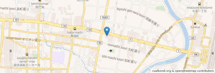 Mapa de ubicacion de Kurofune en Japonya, 栃木県, 宇都宮市.