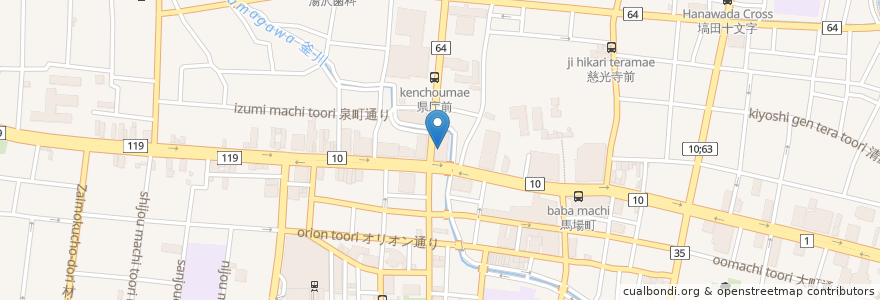 Mapa de ubicacion de じょうきげん en Japan, Präfektur Tochigi, 宇都宮市.