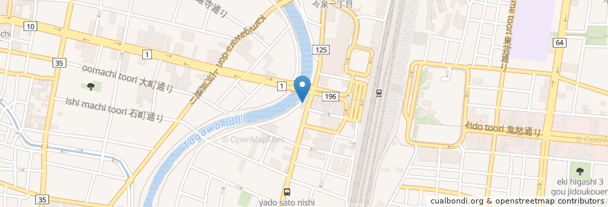 Mapa de ubicacion de じとっこ en Japonya, 栃木県, 宇都宮市.