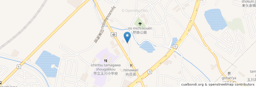 Mapa de ubicacion de ゆーみー食堂 en Japon, Préfecture De Shiga, 草津市.