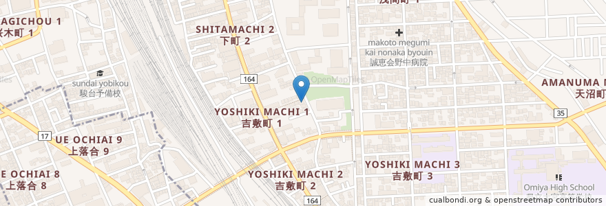 Mapa de ubicacion de NAMASTE NIPPON en Japón, Prefectura De Saitama, Saitama, Omiya.