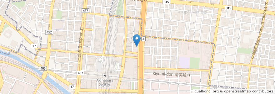 Mapa de ubicacion de そば處 en Japan, Tokio.