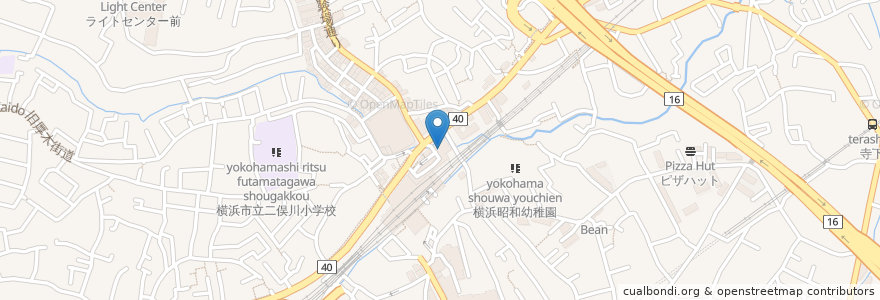 Mapa de ubicacion de 三井住友信託銀行 en Japon, Préfecture De Kanagawa, 横浜市, 旭区.