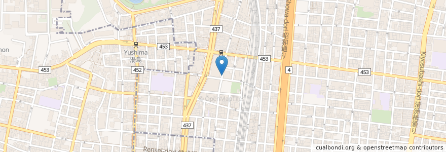 Mapa de ubicacion de HELLO CYCLING en Japon, Tokyo, 台東区.