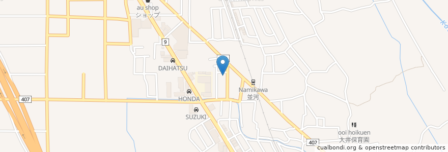 Mapa de ubicacion de つる誠 en Japonya, 京都府, 亀岡市.