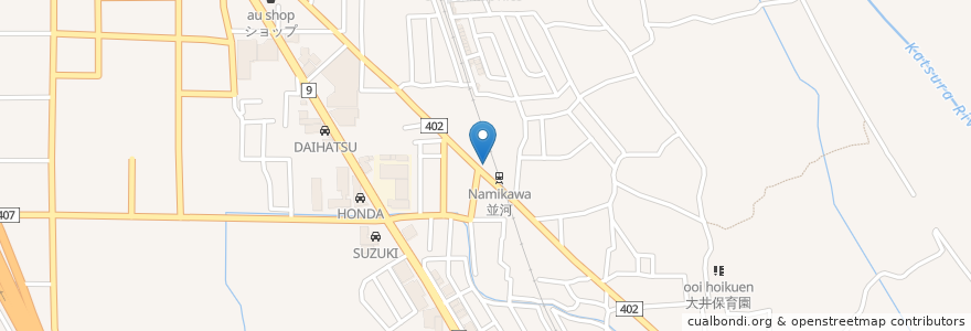 Mapa de ubicacion de きかん坊 en 日本, 京都府, 亀岡市.