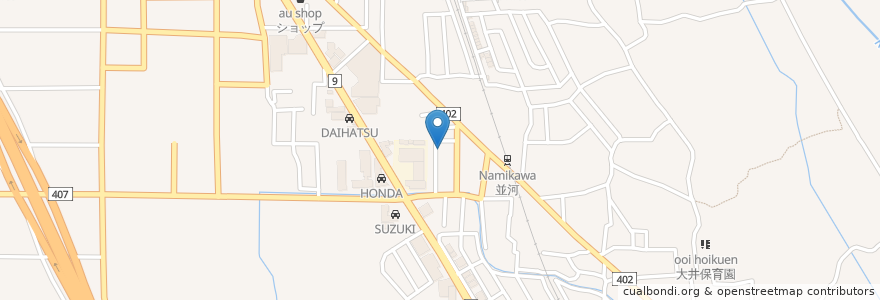 Mapa de ubicacion de 誠寿し en 日本, 京都府, 亀岡市.