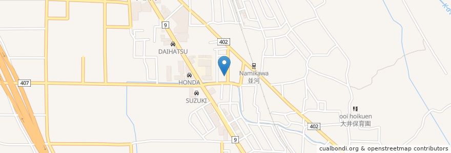 Mapa de ubicacion de みっちゃん en 日本, 京都府, 亀岡市.