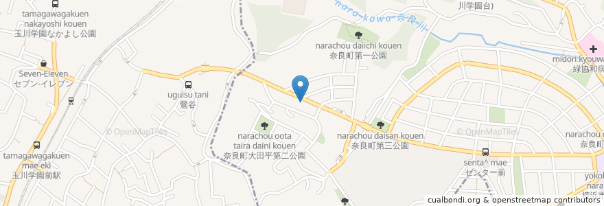 Mapa de ubicacion de カフェ レ ポワソン en 日本, 东京都/東京都.