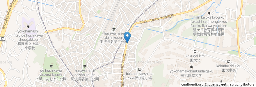 Mapa de ubicacion de プルニマ 常盤台店 en Jepun, 神奈川県, 横浜市, 神奈川区.