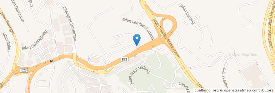 Mapa de ubicacion de HELP University en مالزی, سلانگور, کوالا لامپور.
