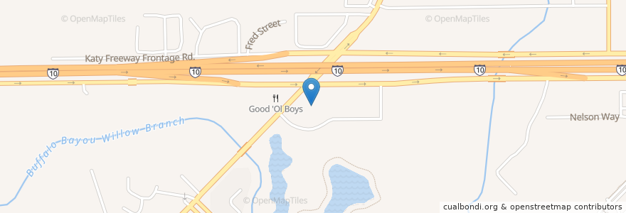 Mapa de ubicacion de Starbucks en Stati Uniti D'America, Texas, Katy, Fort Bend County.