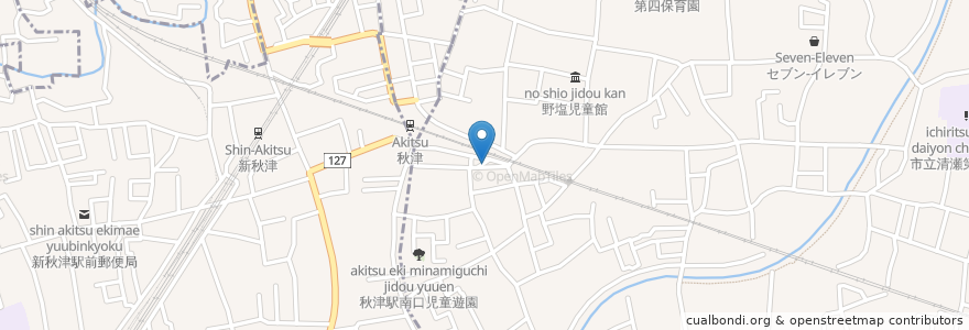 Mapa de ubicacion de Egypt Restaurant en Japón, Tokio, Kiyose.