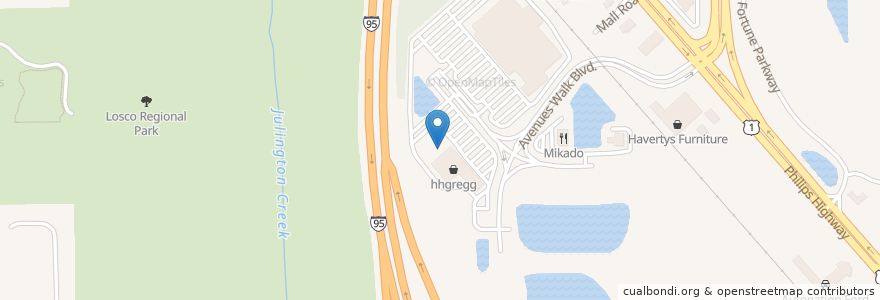 Mapa de ubicacion de Chuck E. Cheese's en Соединённые Штаты Америки, Флорида, Дувал, Джэксонвилл.