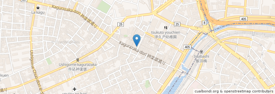 Mapa de ubicacion de Quattoro Cento en Japão, Tóquio.