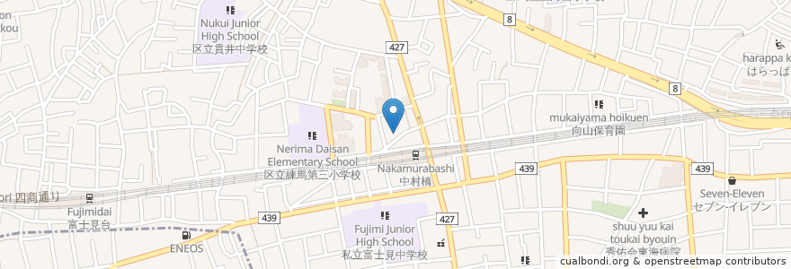 Mapa de ubicacion de REINO COFFEE en Japon, Tokyo, 練馬区.