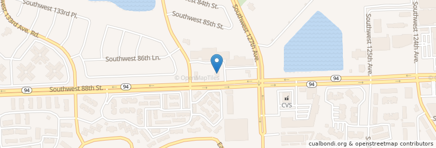 Mapa de ubicacion de United Bank en Amerika Birleşik Devletleri, Florida, Miami-Dade County.