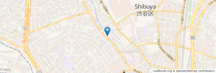 Mapa de ubicacion de Uplink en Japan, Tokio, 渋谷区.