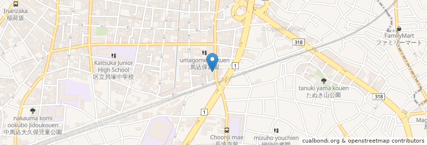 Mapa de ubicacion de クラウン動物病院 en Japan, Tokio, 大田区.