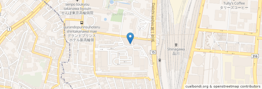 Mapa de ubicacion de あきた美彩館 en Япония, Токио.