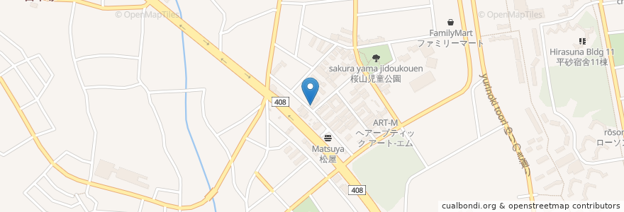 Mapa de ubicacion de RanRan en Japan, 茨城県, つくば市.