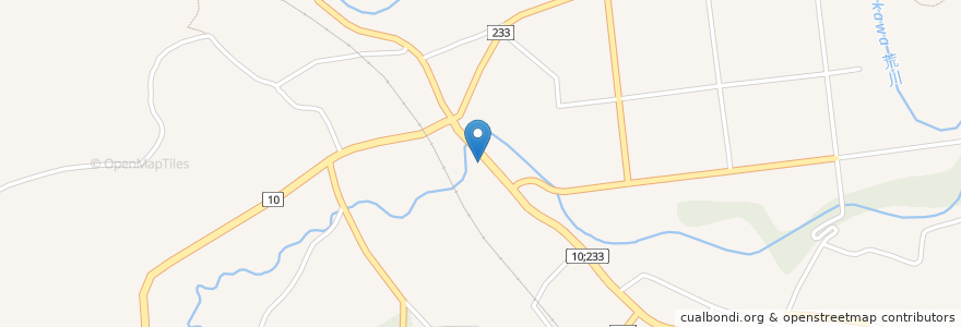 Mapa de ubicacion de 麺屋はじめ en 日本, 栃木県, 那須烏山市.