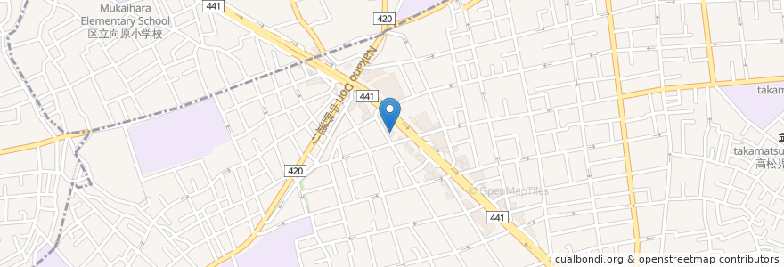 Mapa de ubicacion de アスクかなめ町保育園 en اليابان, 東京都.