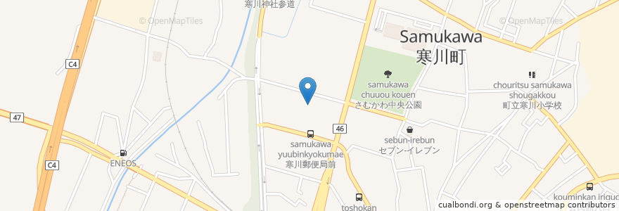 Mapa de ubicacion de 介護老人保健施設 神恵苑 en Japão, 神奈川県, 高座郡, 寒川町.