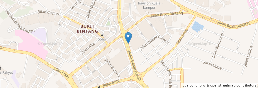 Mapa de ubicacion de Tealive en Maleisië, Selangor, Kuala Lumpur.