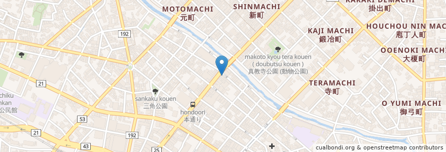 Mapa de ubicacion de 加藤薬局 en Japão, 鳥取県, 鳥取市.