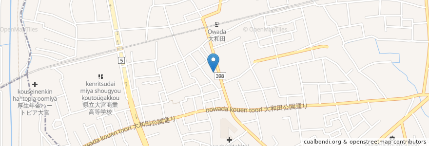 Mapa de ubicacion de さいたま市子育て支援センターみぬま en Japon, Préfecture De Saitama, さいたま市, 見沼区.
