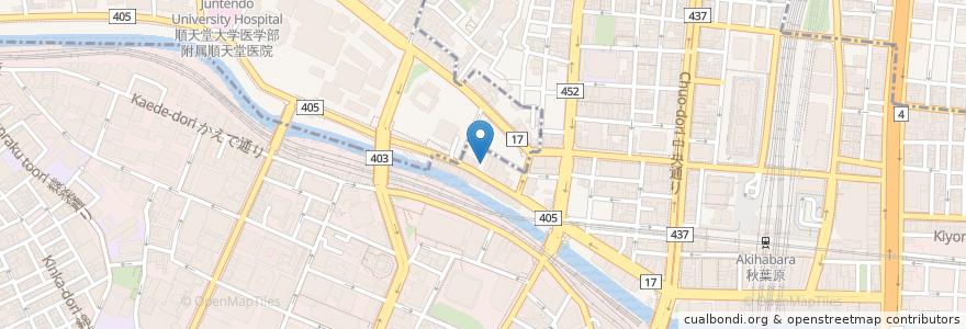 Mapa de ubicacion de GrinSpace en Japan, Tokio, 千代田区.