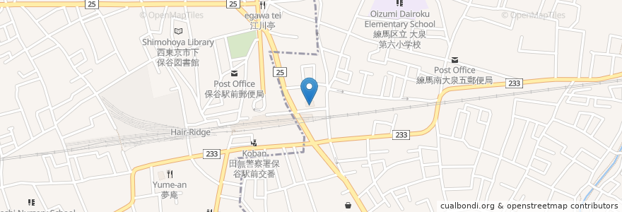 Mapa de ubicacion de スギ薬局 en 日本, 东京都/東京都, 練馬区.