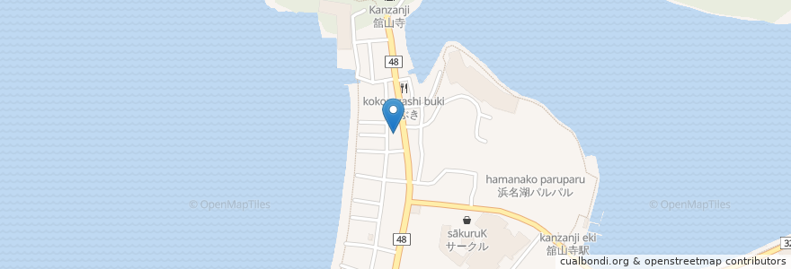Mapa de ubicacion de 浜寿し en 日本, 静岡県, 浜松市, 西区.