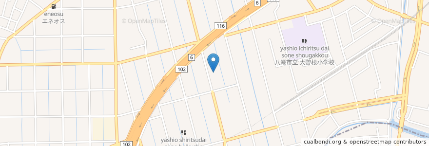 Mapa de ubicacion de HOTEL Restay en 日本, 埼玉県, 八潮市.