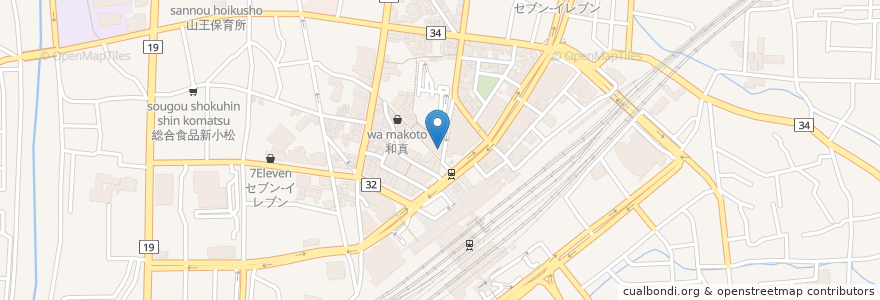 Mapa de ubicacion de サイゼリヤ en Япония, Нагано, 長野市.