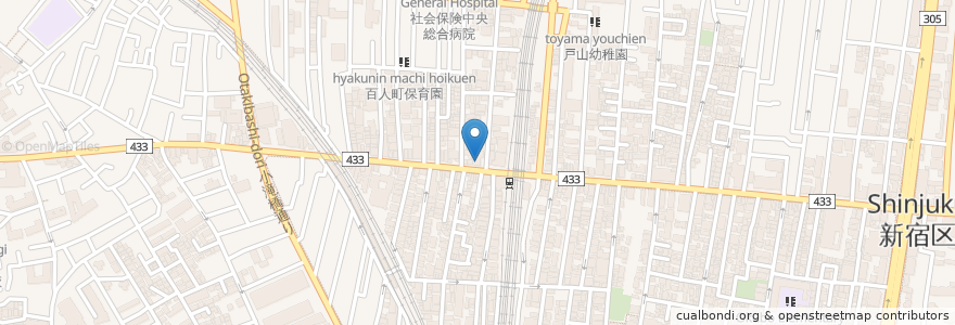 Mapa de ubicacion de 88HOTDOG en Япония, Токио, Синдзюку.