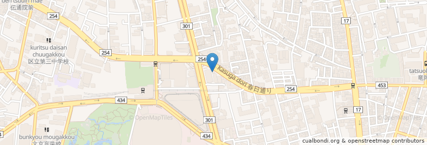 Mapa de ubicacion de 尚美ミュージックカレッジ専門学校 en Japón, Tokio, Bunkyo.