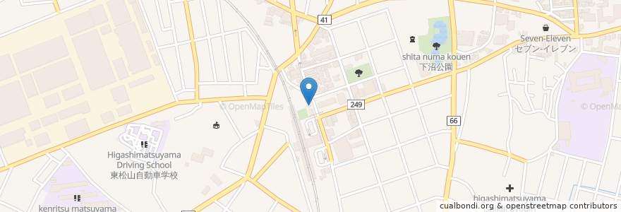 Mapa de ubicacion de HIBIKItchen en 日本, 埼玉県, 東松山市.
