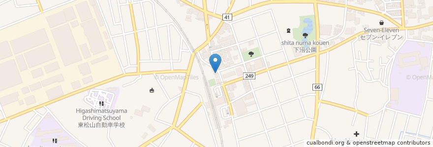 Mapa de ubicacion de まる助 en ژاپن, 埼玉県, 東松山市.