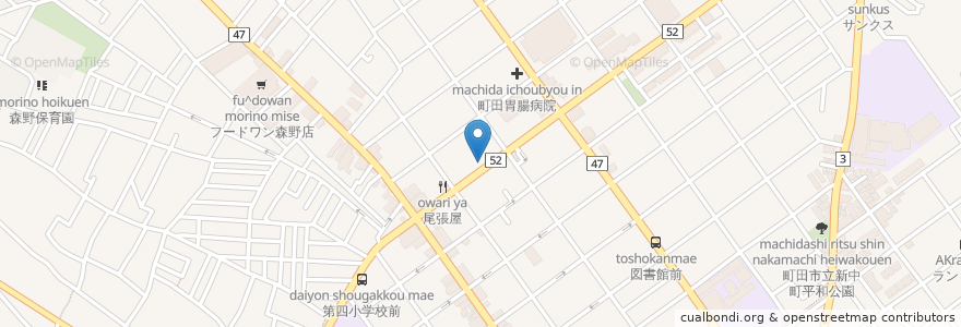 Mapa de ubicacion de 石場こどもクリニック en Japón, Tokio, Machida.