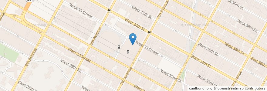 Mapa de ubicacion de The Little Beet en アメリカ合衆国, ニューヨーク州, New York, New York County, Manhattan, Manhattan Community Board 5, Manhattan Community Board 4.